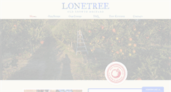 Desktop Screenshot of lonetreecider.com